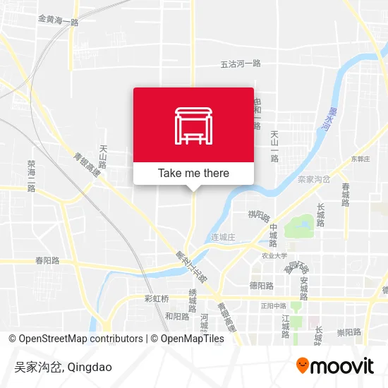 吴家沟岔 map