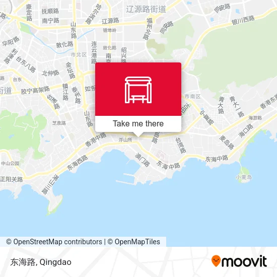 东海路 map