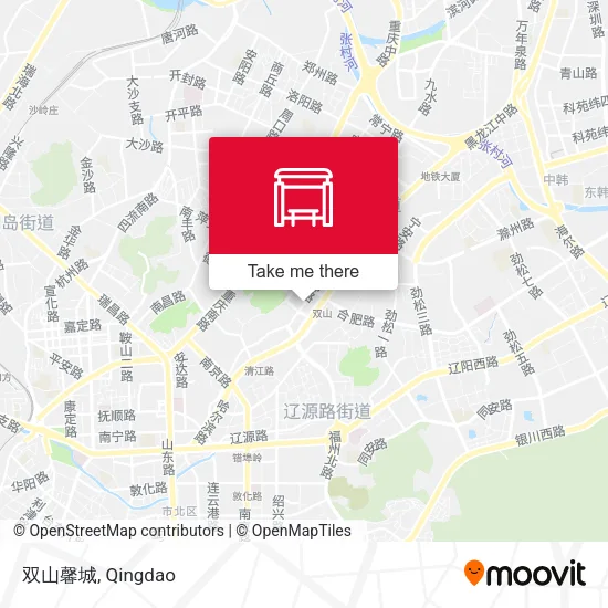 双山馨城 map