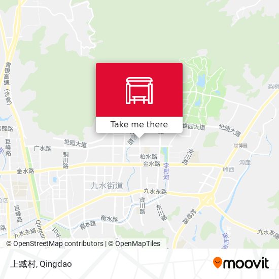上臧村 map