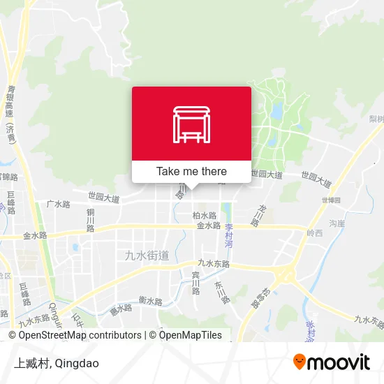 上臧村 map