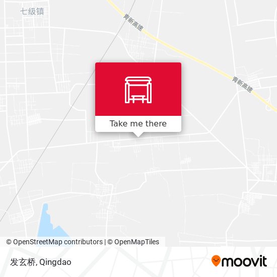 发玄桥 map