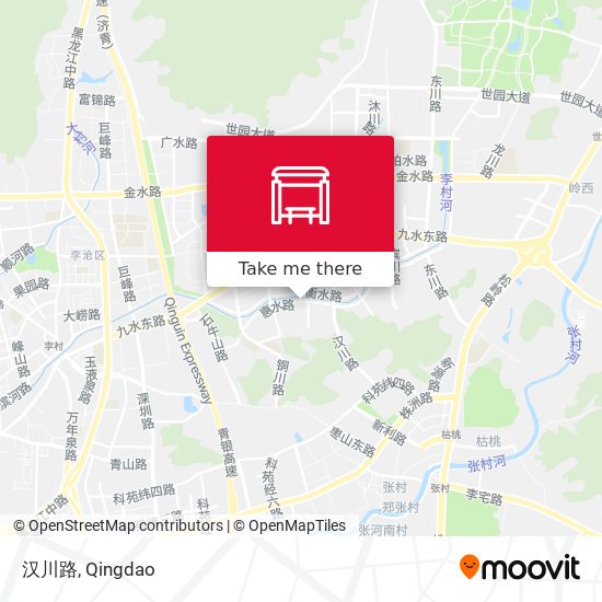 汉川路 map