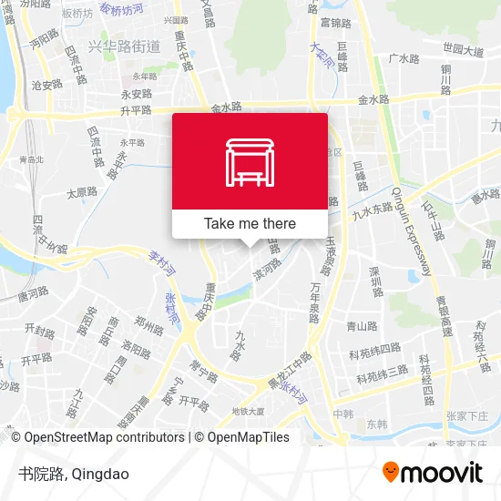 书院路 map