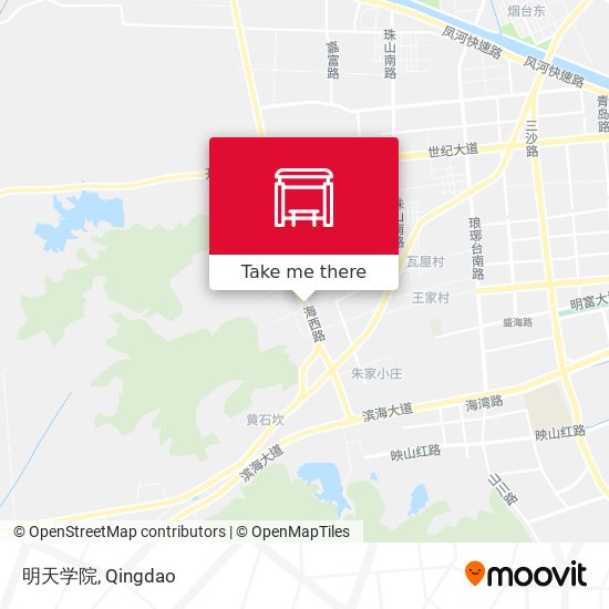 明天学院 map