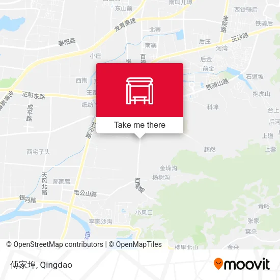 傅家埠 map