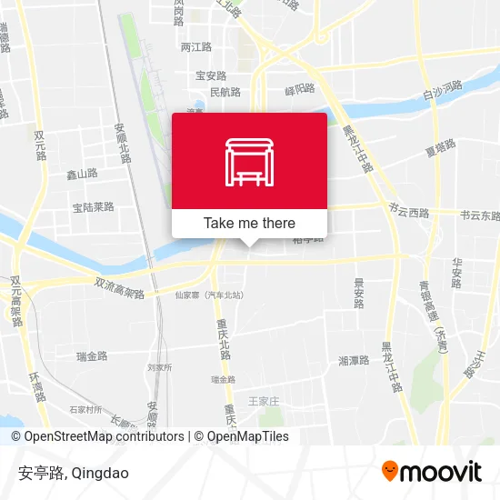 安亭路 map