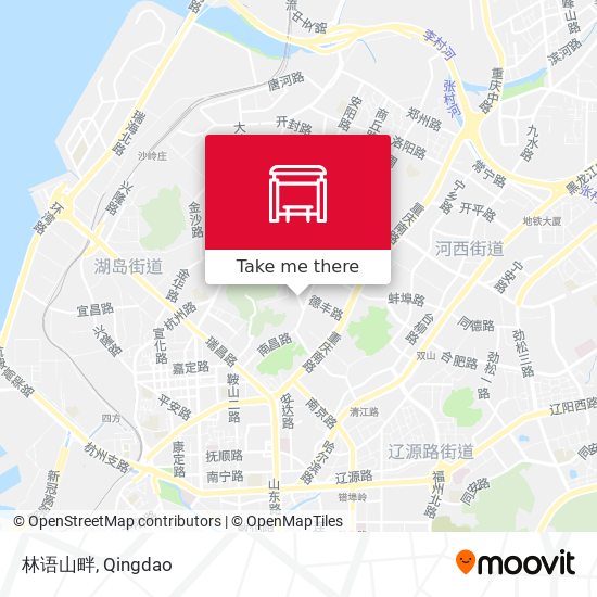林语山畔 map