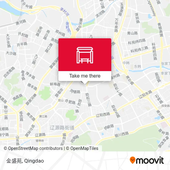金盛苑 map