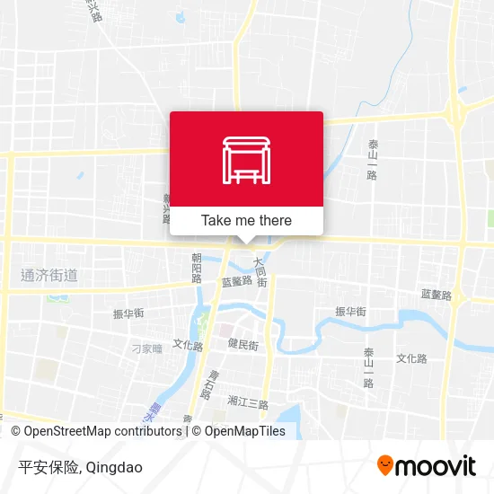 平安保险 map