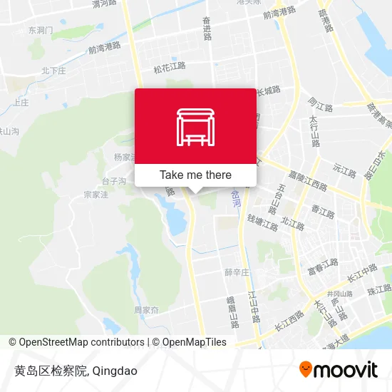 黄岛区检察院 map