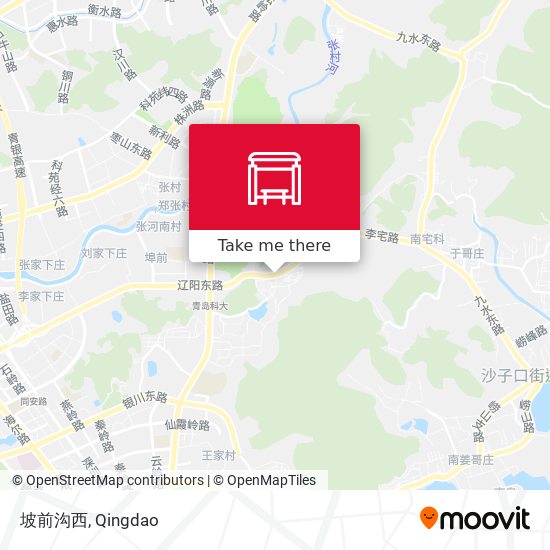 坡前沟西 map