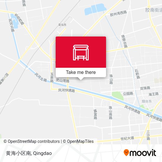 黄海小区南 map