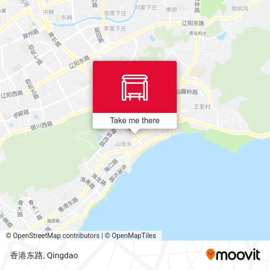 香港东路 map