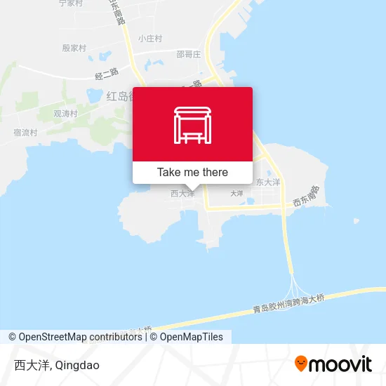 西大洋 map