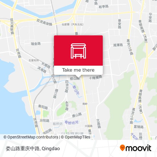 娄山路重庆中路 map