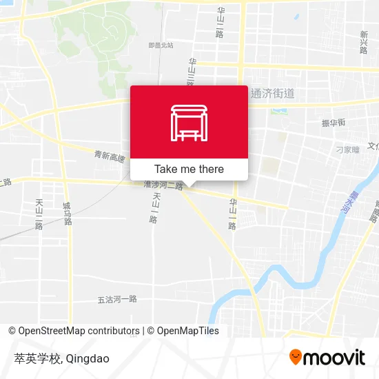 萃英学校 map
