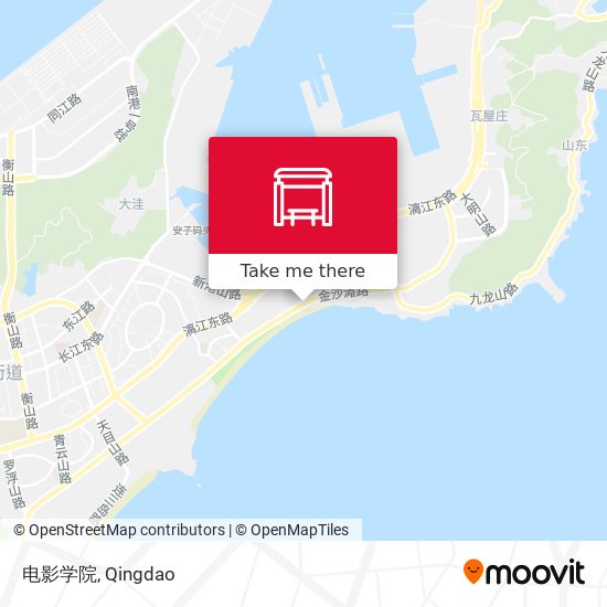 电影学院 map