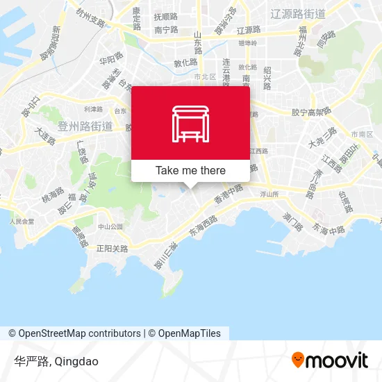 华严路 map