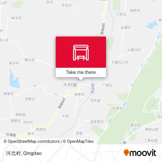 河北村 map