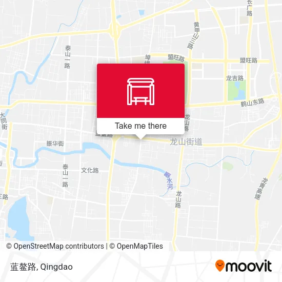 蓝鳌路 map