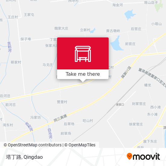 塔丁路 map