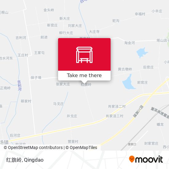 红旗岭 map