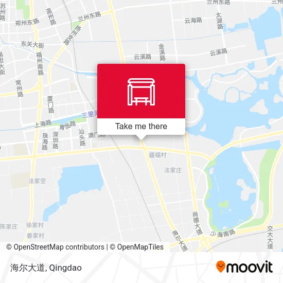 海尔大道 map