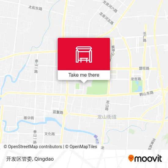 开发区管委 map