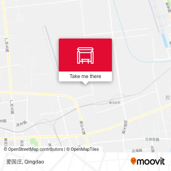 爱国庄 map