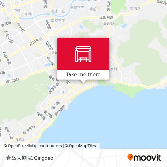 青岛大剧院 map