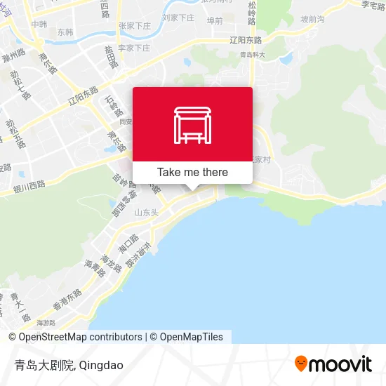 青岛大剧院 map
