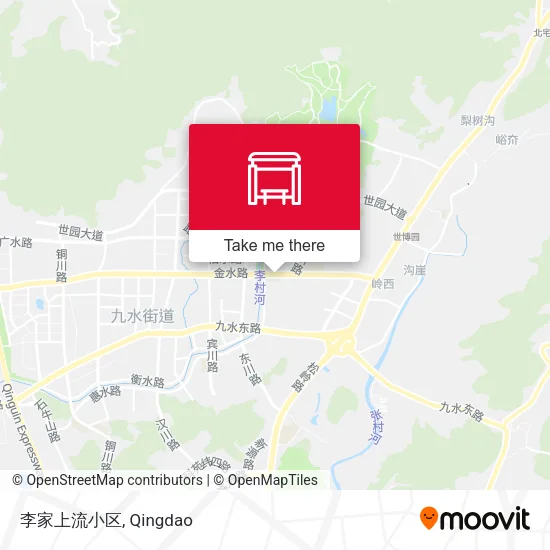 李家上流小区 map