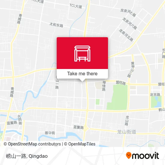 崂山一路 map
