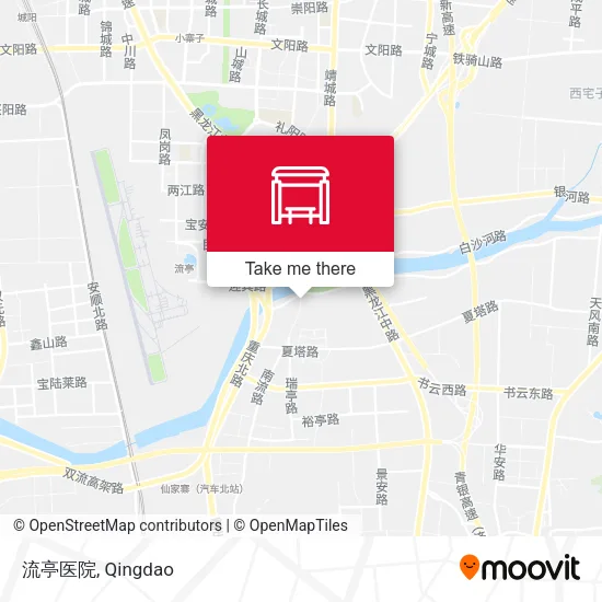 流亭医院 map