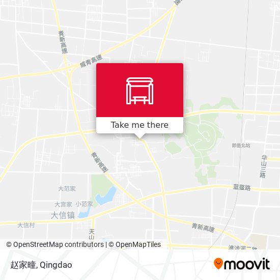 赵家疃 map