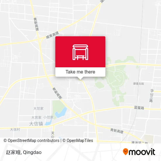 赵家疃 map