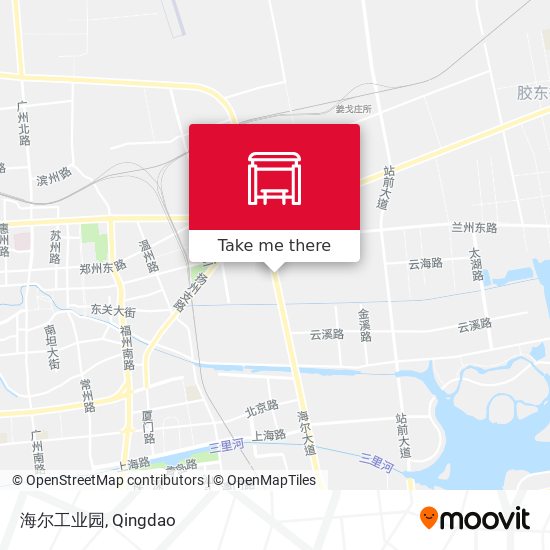 海尔工业园 map