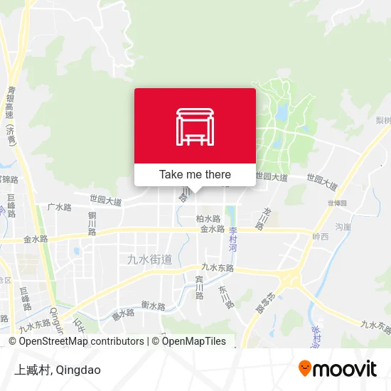 上臧村 map