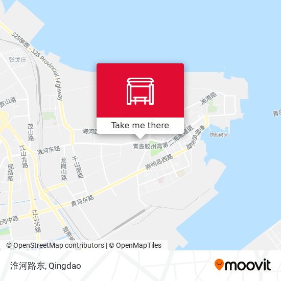 淮河路东 map