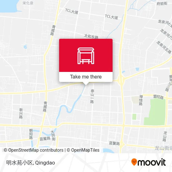 明水苑小区 map
