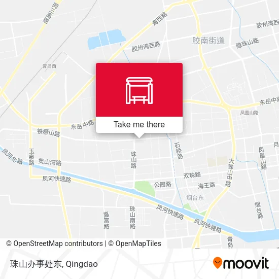 珠山办事处东 map