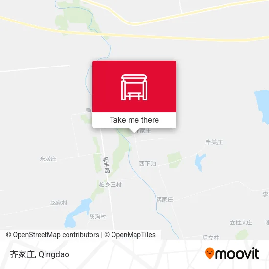 齐家庄 map