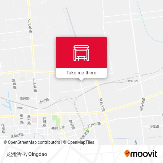 龙洲酒业 map