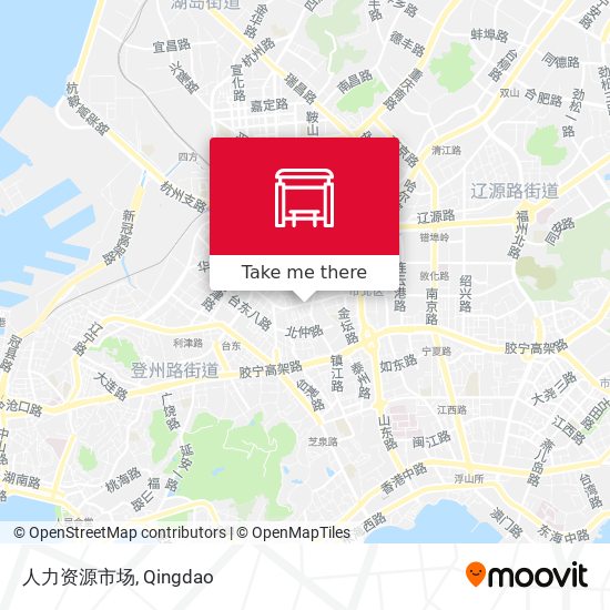 人力资源市场 map