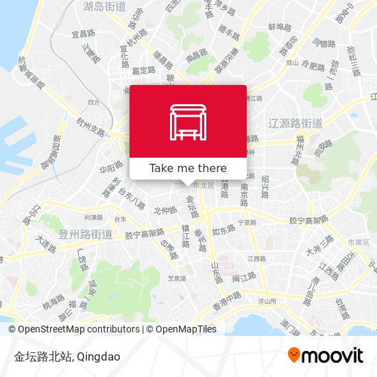 金坛路北站 map