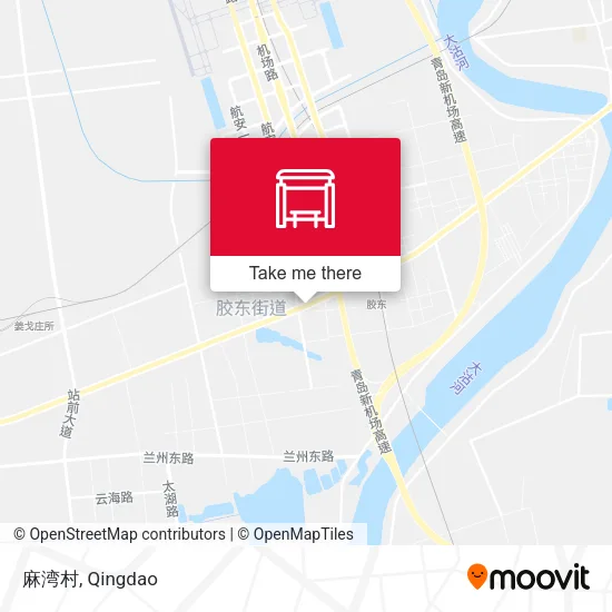 麻湾村 map