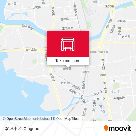 双埠小区 map