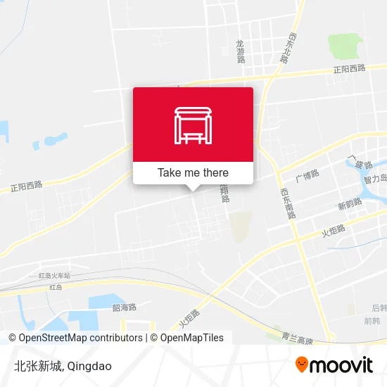 北张新城 map