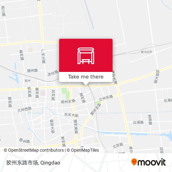胶州东路市场 map
